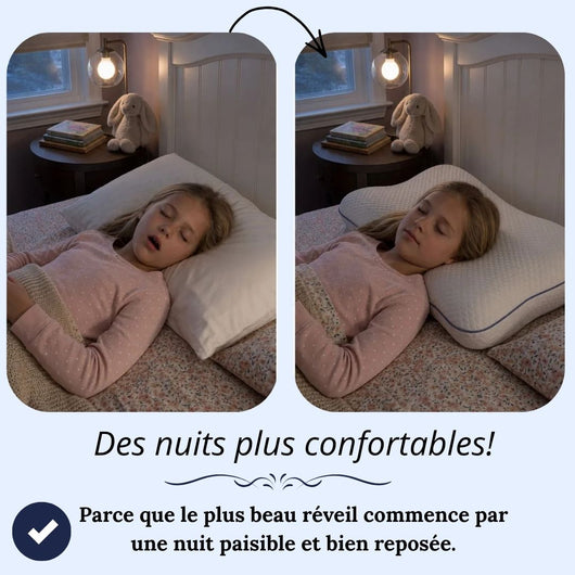 Oreiller Enfant Ergonomique