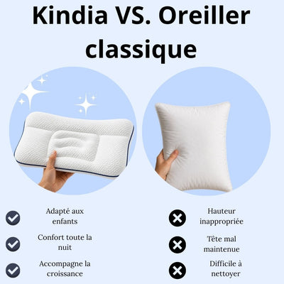 Oreiller Enfant Ergonomique
